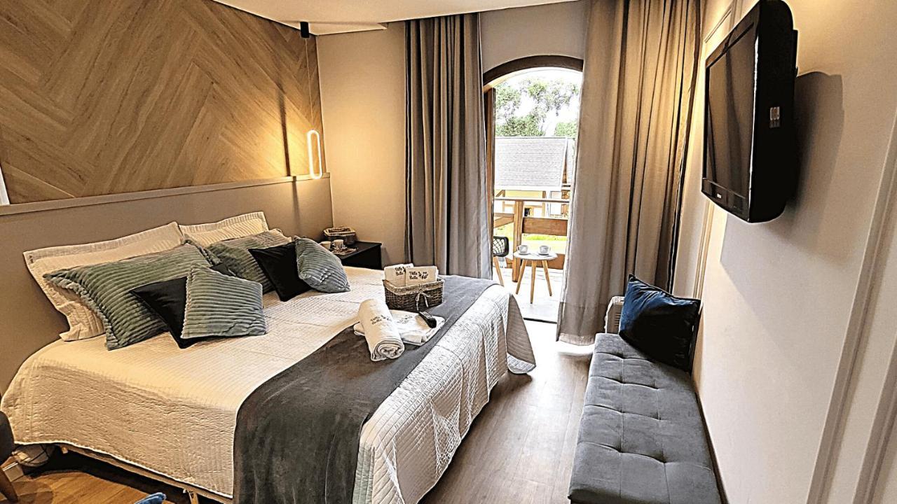 Duplex Luxo Com Piscina Aquecida, Lareira E Wifi Apartman Campos do Jordão Kültér fotó