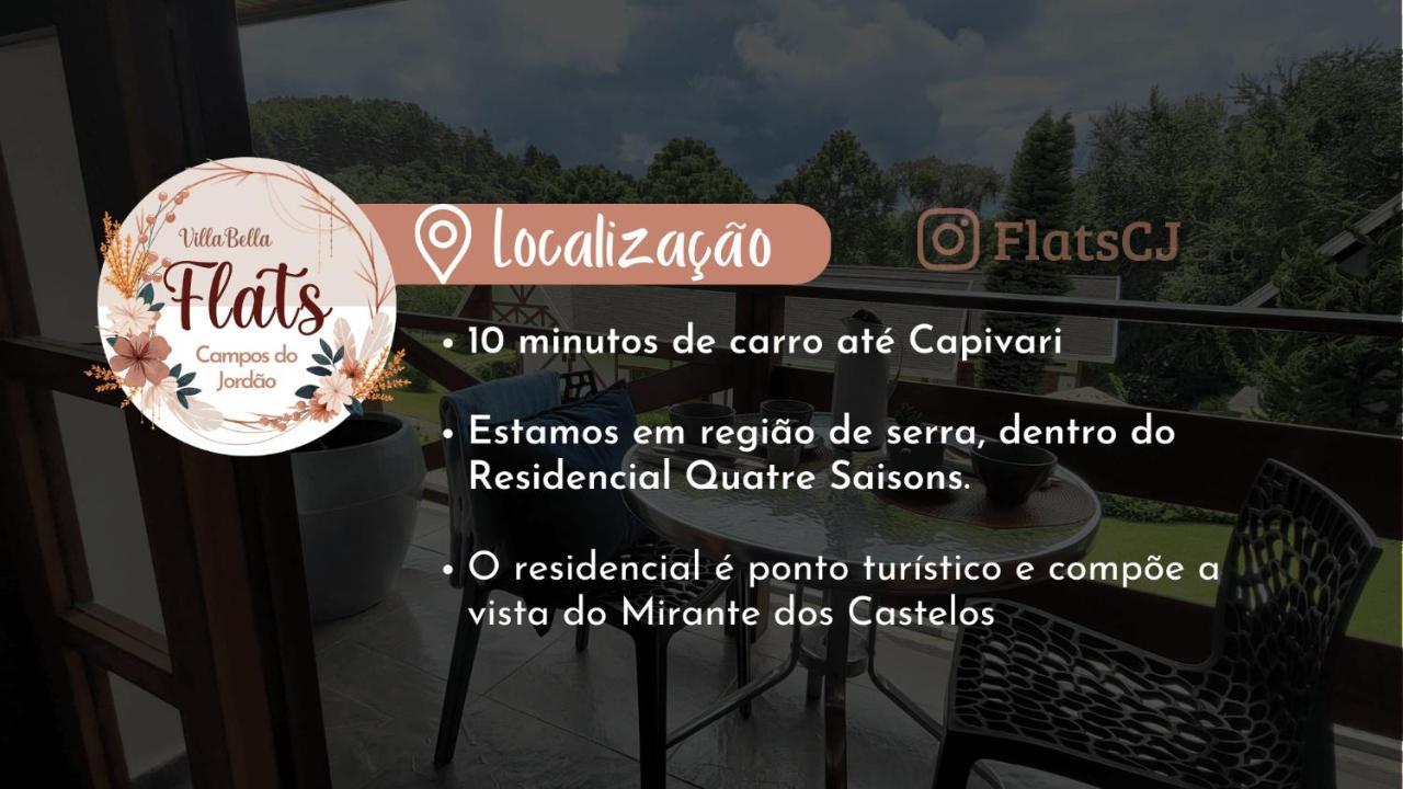 Duplex Luxo Com Piscina Aquecida, Lareira E Wifi Apartman Campos do Jordão Kültér fotó